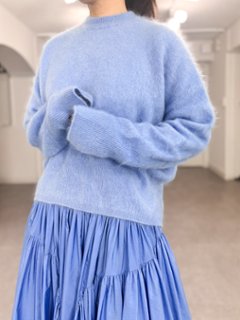 Alma Fur Cashmere saxeblueの画像