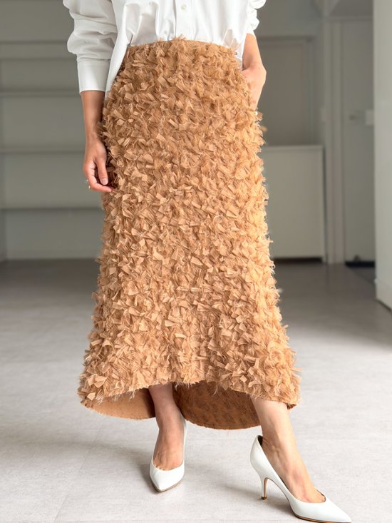 Odile Feather Cappuccino画像