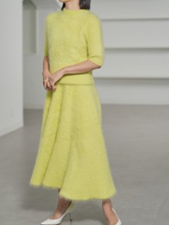 Darcy Fur Cashmere Yellow画像