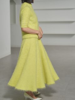 Darcy Fur Cashmere Yellow画像