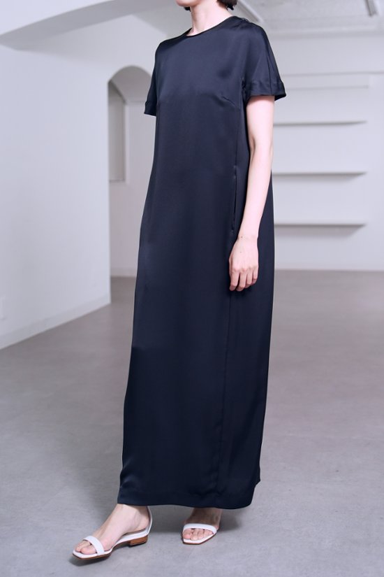 【5月末-6月中旬デリバリー予定】Manon Satin Navy 画像