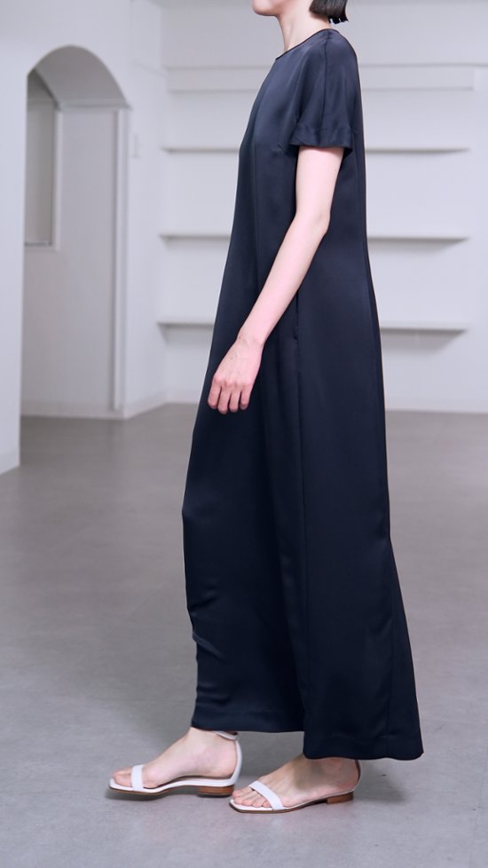 【5月末-6月中旬デリバリー予定】Manon Satin Navy 画像