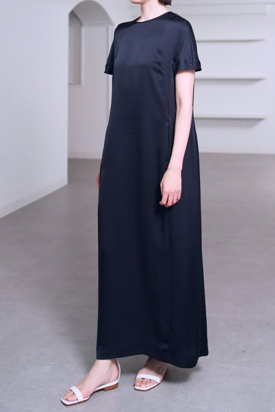 【5月末-6月中旬デリバリー予定】Manon Satin Navy 画像