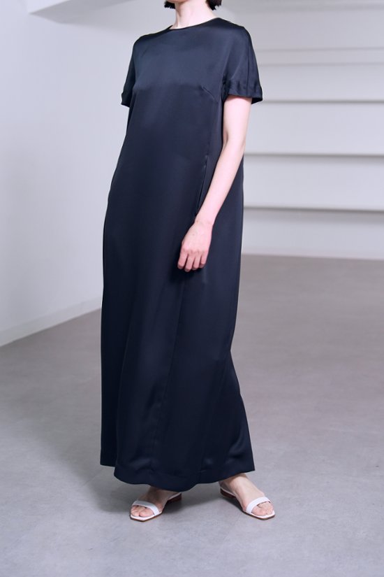 【5月末-6月中旬デリバリー予定】Manon Satin Navy 画像