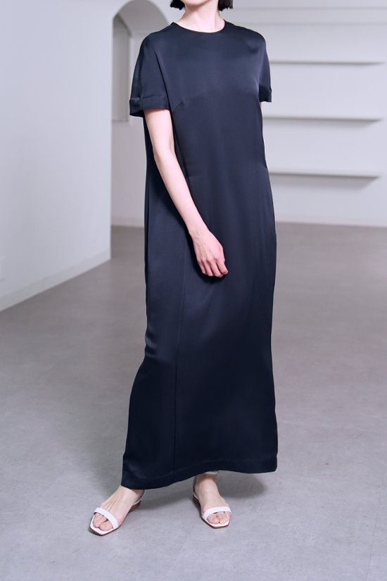 【5月末-6月中旬デリバリー予定】Manon Satin Navy 画像