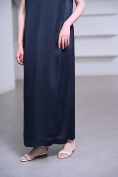 【5月末-6月中旬デリバリー予定】Manon Satin Navy 画像