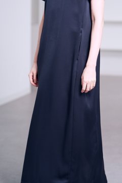 【5月末-6月中旬デリバリー予定】Manon Satin Navy 画像