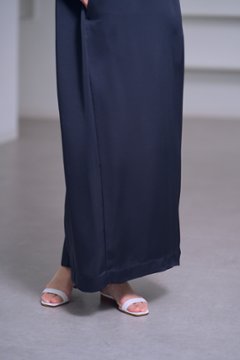【5月末-6月中旬デリバリー予定】Manon Satin Navy 画像