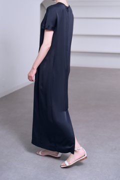 【5月末-6月中旬デリバリー予定】Manon Satin Navy 画像