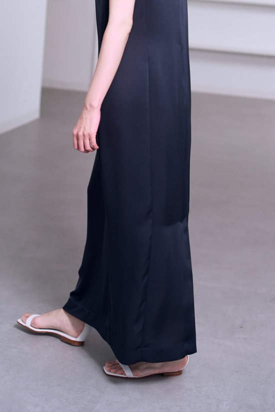 【5月末-6月中旬デリバリー予定】Manon Satin Navy 画像