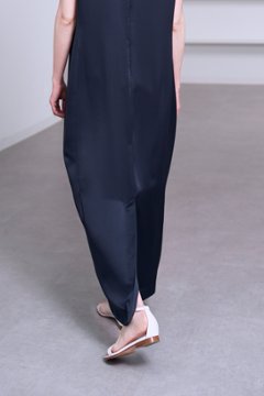 【5月末-6月中旬デリバリー予定】Manon Satin Navy 画像