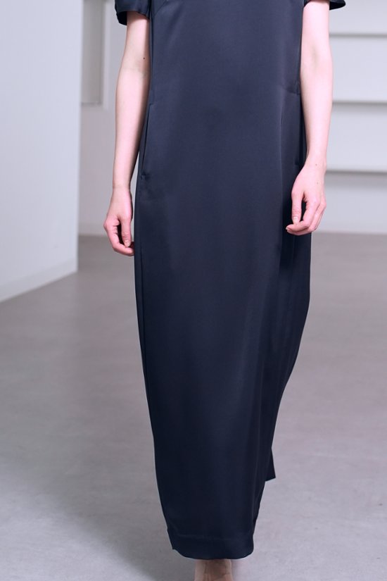 【5月末-6月中旬デリバリー予定】Manon Satin Navy 画像