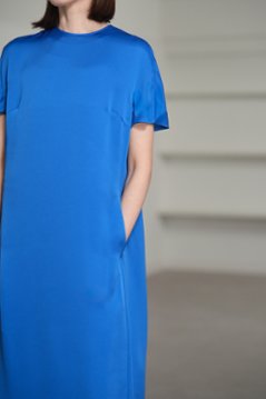 【5月末-6月中旬デリバリー予定】Manon Satin Ibiza Blue画像