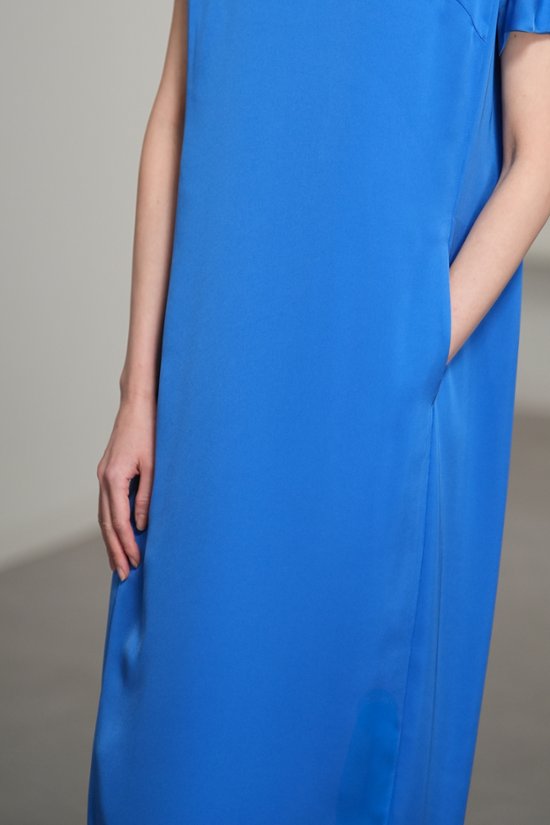 【5月末-6月中旬デリバリー予定】Manon Satin Ibiza Blue画像