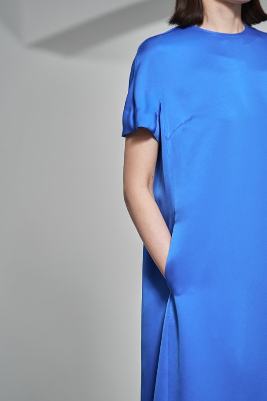 【5月末-6月中旬デリバリー予定】Manon Satin Ibiza Blue画像