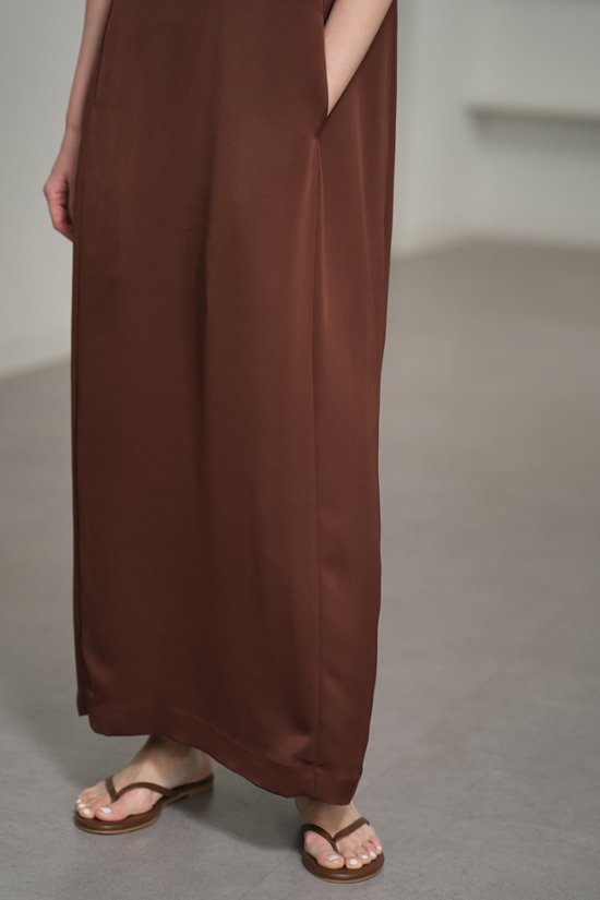 【5月末-6月中旬デリバリー予定】Manon Satin Brown画像