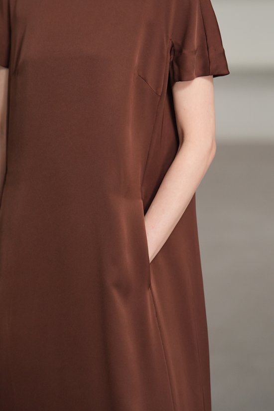 【5月末-6月中旬デリバリー予定】Manon Satin Brown画像