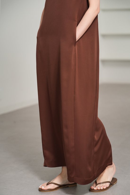 【5月末-6月中旬デリバリー予定】Manon Satin Brown画像