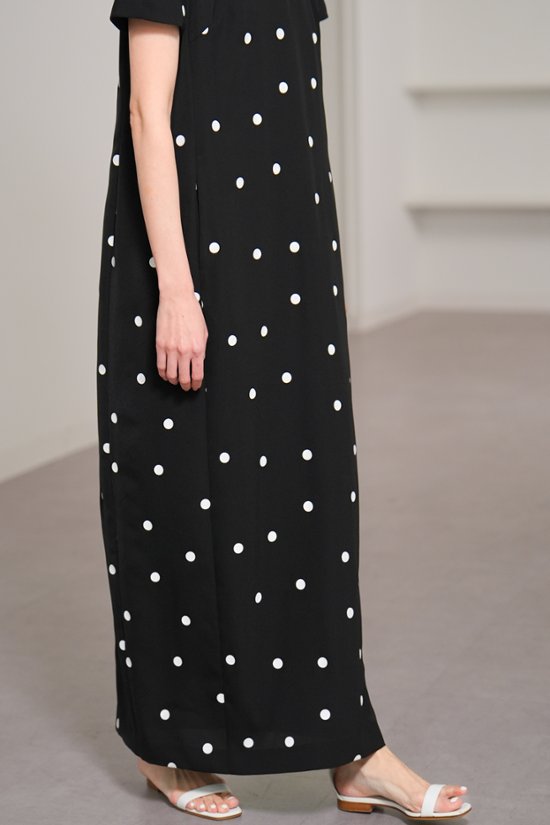 【5月末-6月中旬デリバリー予定】Manon Dot Black/White画像