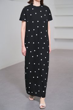 【5月末-6月中旬デリバリー予定】Manon Dot Black/White画像