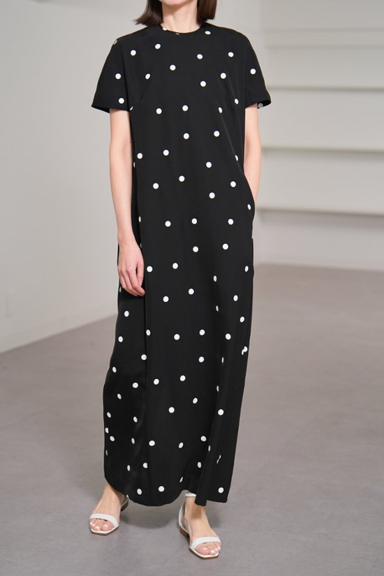 【5月末-6月中旬デリバリー予定】Manon Dot Black/White画像