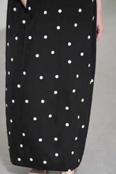 【5月末-6月中旬デリバリー予定】Manon Dot Black/White画像