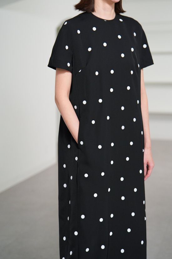 【5月末-6月中旬デリバリー予定】Manon Dot Black/White画像