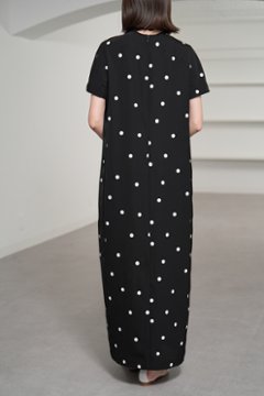 【5月末-6月中旬デリバリー予定】Manon Dot Black/White画像