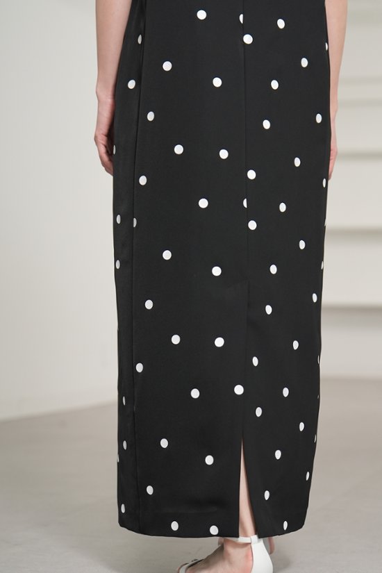 【5月末-6月中旬デリバリー予定】Manon Dot Black/White画像