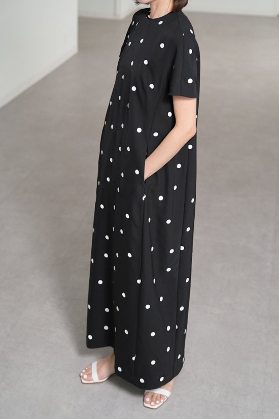 【5月末-6月中旬デリバリー予定】Manon Dot Black/White画像