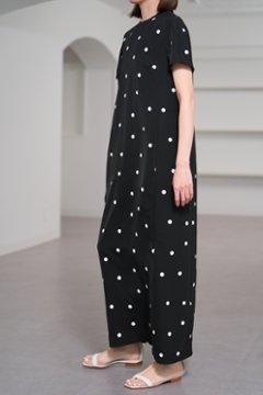 【5月末-6月中旬デリバリー予定】Manon Dot Black/White画像