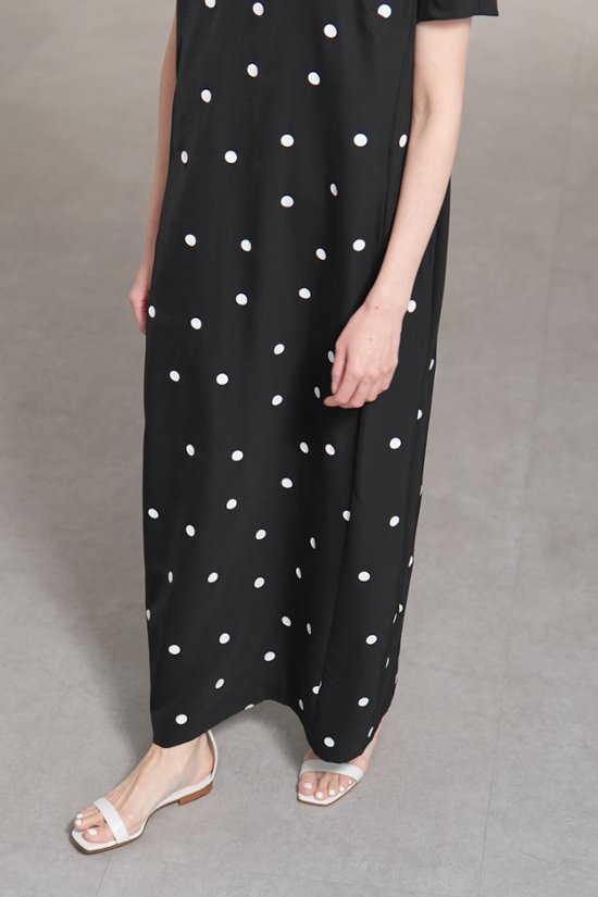 【5月末-6月中旬デリバリー予定】Manon Dot Black/White画像