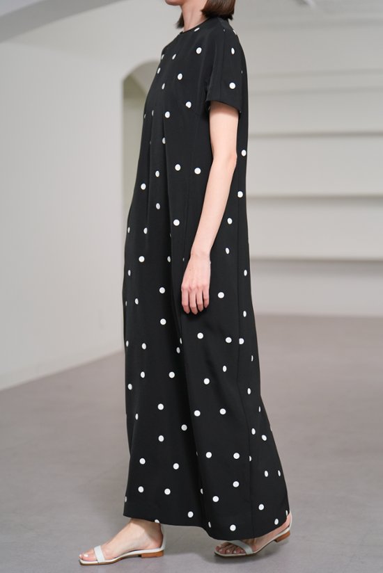 【5月末-6月中旬デリバリー予定】Manon Dot Black/White画像