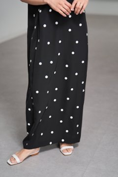 【5月末-6月中旬デリバリー予定】Manon Dot Black/White画像