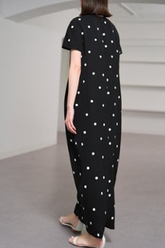 【5月末-6月中旬デリバリー予定】Manon Dot Black/White画像