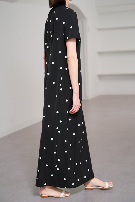 【5月末-6月中旬デリバリー予定】Manon Dot Black/White画像