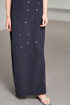 【5月末-6月中旬デリバリー予定】Manon Dot Navy/Black画像