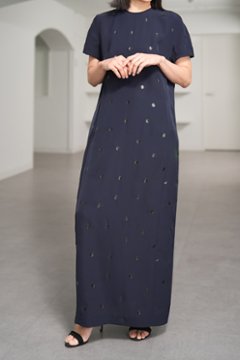 【5月末-6月中旬デリバリー予定】Manon Dot Navy/Blackの画像