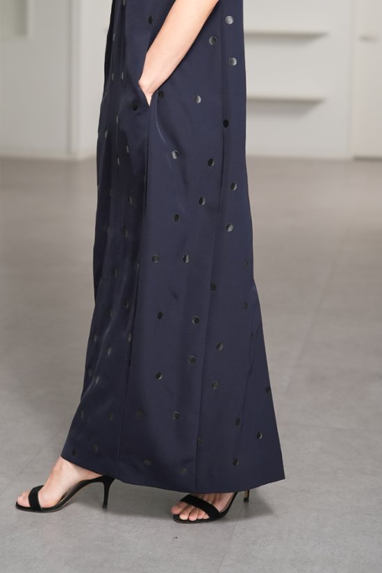 【5月末-6月中旬デリバリー予定】Manon Dot Navy/Black画像