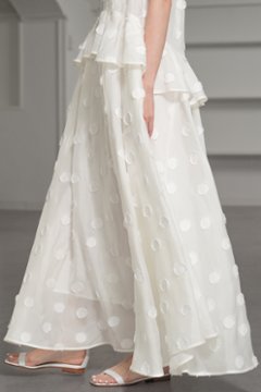 【6月中旬-6月末デリバリー予定】Leslie Dot White画像