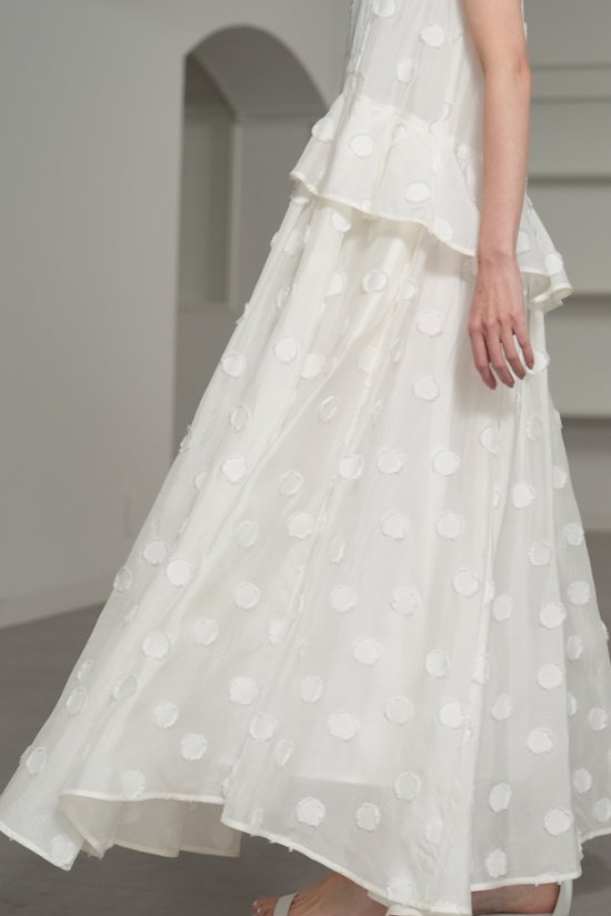 【6月中旬-6月末デリバリー予定】Leslie Dot White画像