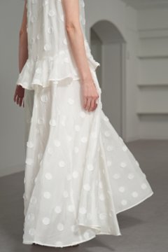 【6月中旬-6月末デリバリー予定】Leslie Dot White画像