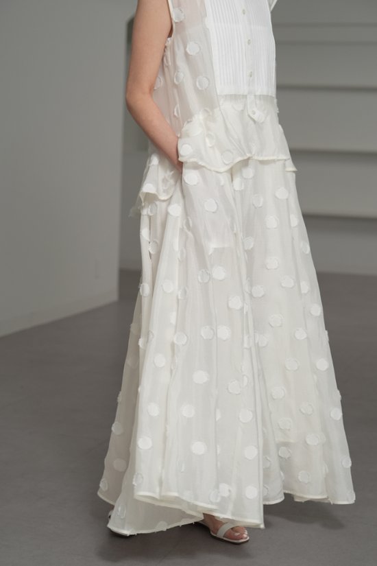 【6月中旬-6月末デリバリー予定】Leslie Dot White画像