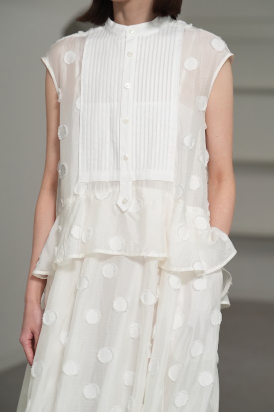 【6月中旬-6月末デリバリー予定】Leslie Dot White画像