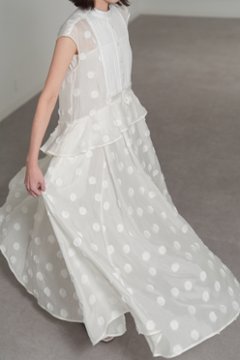 【6月中旬-6月末デリバリー予定】Leslie Dot White画像