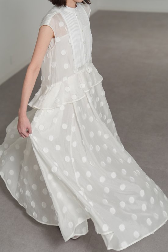 【6月中旬-6月末デリバリー予定】Leslie Dot White画像