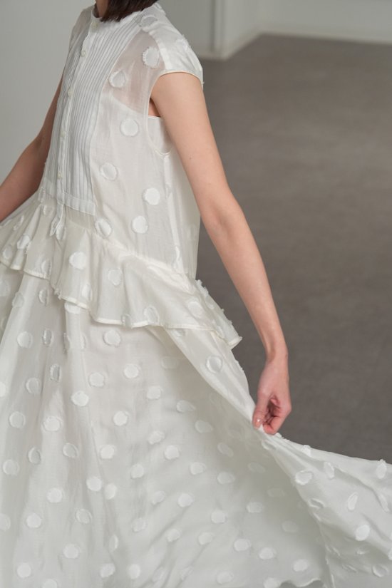 【6月中旬-6月末デリバリー予定】Leslie Dot White画像