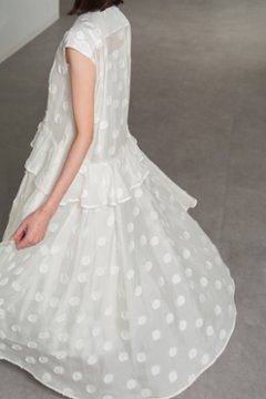 【6月中旬-6月末デリバリー予定】Leslie Dot White画像