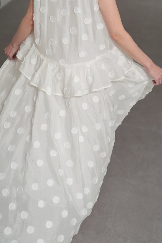 【6月中旬-6月末デリバリー予定】Leslie Dot White画像