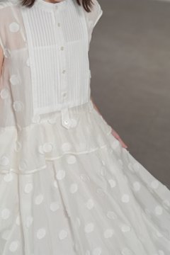 【6月中旬-6月末デリバリー予定】Leslie Dot White画像